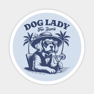 Childless Dog lady for Kamala Magnet